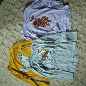 WonderNation Long Sleeve Top Lot